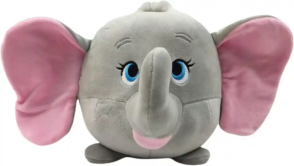 Alcancía De Peluche Dumbo Con Luz Y Sonido Tierna, Adorable Esponjosa