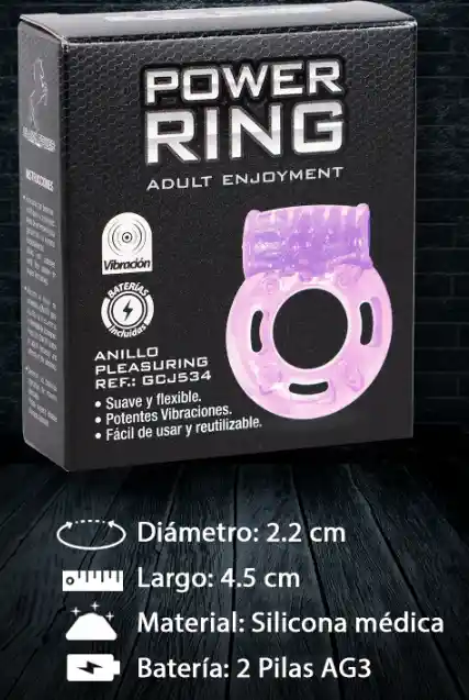 Anillo Vibrador Pleasuring