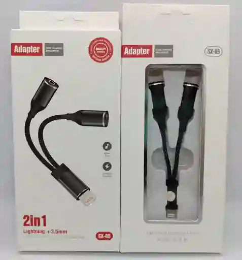 Adaptador Iphone A 1 Plug 1 Tipo C Sx-05