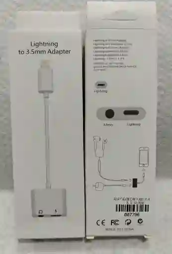 Adaptador Iphone A 1 Plug 1 Tipo C