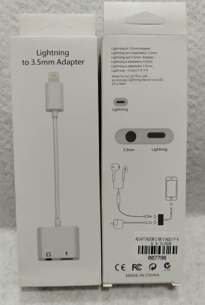 Adaptador Iphone A 1 Plug 1 Tipo C