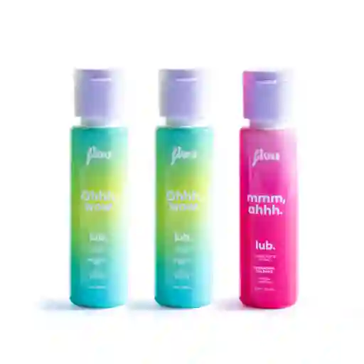 Combo Lubricante Intimo Frio Chill Margarita Cocktail X2 + Lubricante Intimo Caliente Fresa Intensa