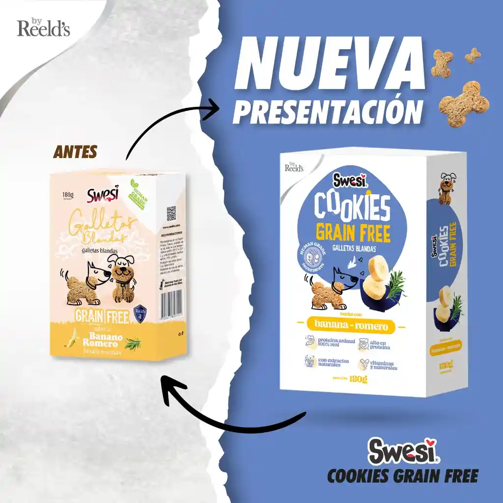 Galletas Blandas Para Perro Con Banano Y Romero