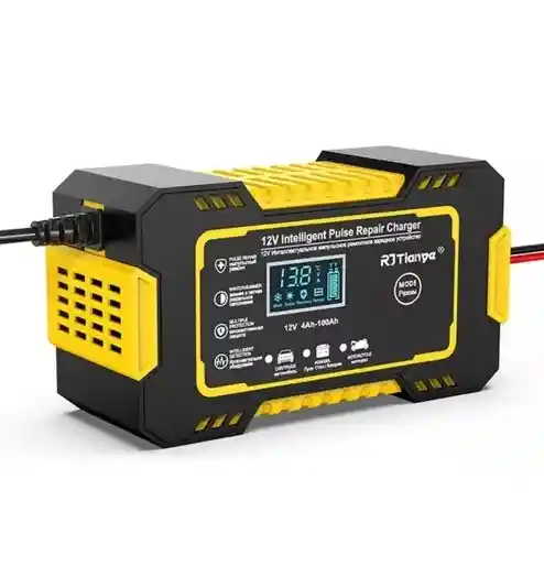 Cargador Baterías De Carros Motos 12v Reparador Mantenedor