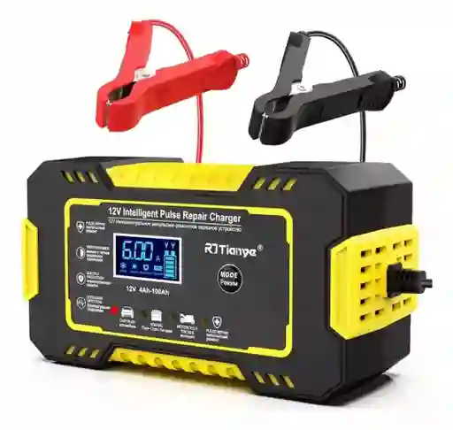 Cargador Baterías De Carros Motos 12v Reparador Mantenedor