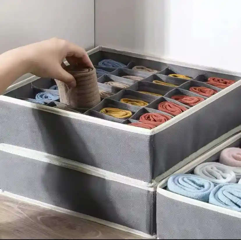 Organizador De Ropa Interior Y Medias Divisor Cajones Set X4