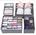Organizador De Ropa Interior Y Medias Divisor Cajones Set X4