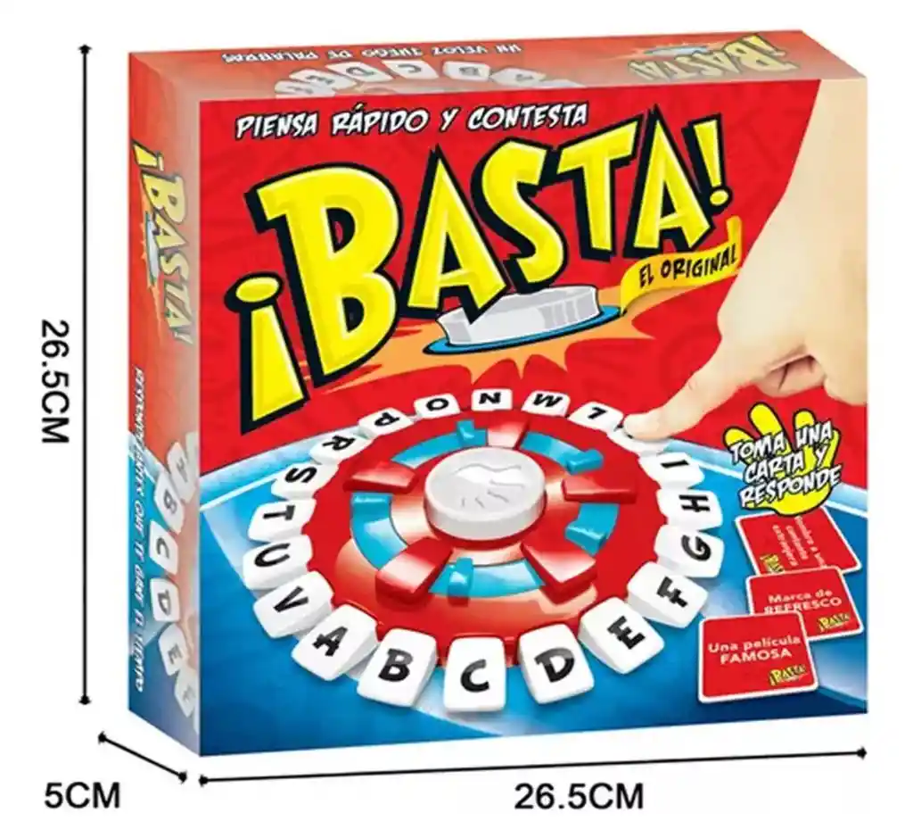 Basta Piensa Rapido Juego De Mesa Y Contesta