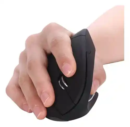 Mouse Para Computador Ergonómico Inalámbrico Pilas Wm336