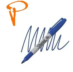 Marcador Azul Sharpie