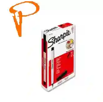 Marcador Sharpie Ultrafino Negro X 12