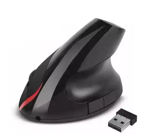 Mouse Ergonómico Inalámbrico Para Computador Jertech Jr321