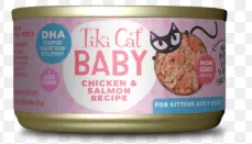 Tiki Cat Baby - Pollo Y Salmon - 68 Gr - Lata