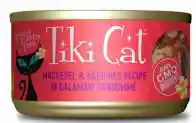 Tiki Cat Grill - Caballa Y Sardinas En Sopa De Calamar - 80 Gr -lata