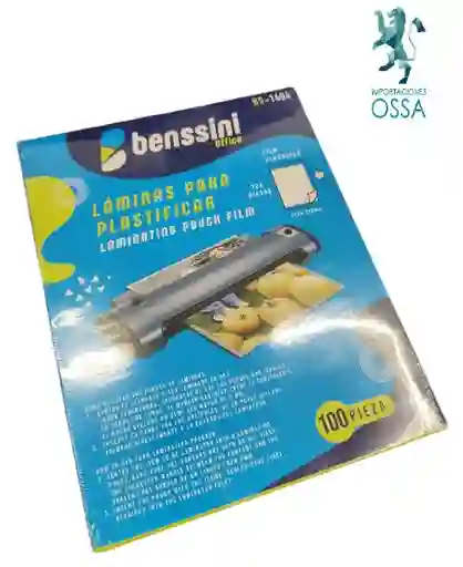 Laminas Para Plastificar 8.5 X 11