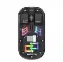 Mouse Inalámbrico Recargable Para Computador Con Diseño Retro Jertech Wb112