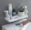 Estante Repisa Flotante Organizador De Baño Y Tocador Blanco Diseño