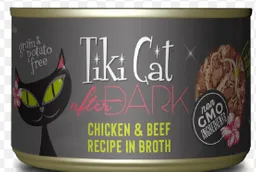 Tiki Cat After Dark - Pollo Y Carne En Caldo - 80 Gr - Lata