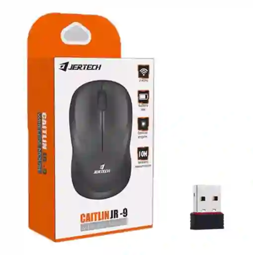 Mouse Inalámbrico Jertech De Pilas Jr9