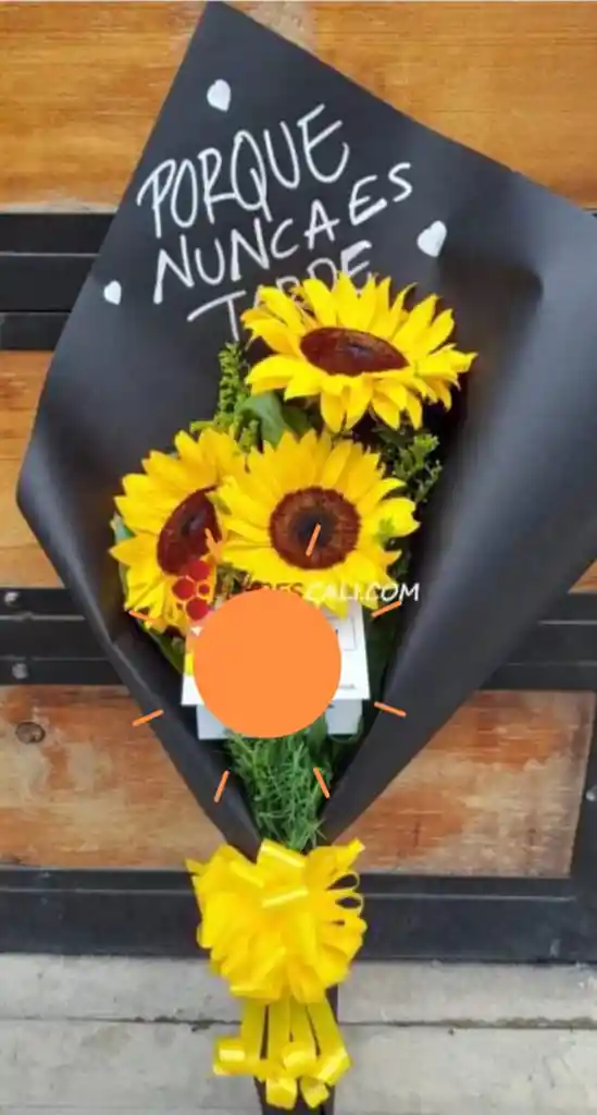 Bouquet 3 Girasoles Perso