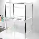 Organizador Estante Metalico Para Microondas