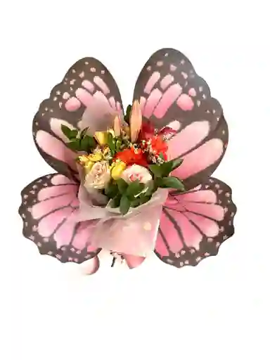 Mariposa Floral Salva