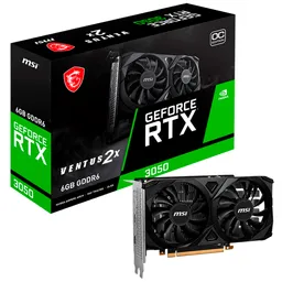 Tarjeta De Vídeo Msi Geforce Rtx 3050 Ventus 2x Oc 6gb