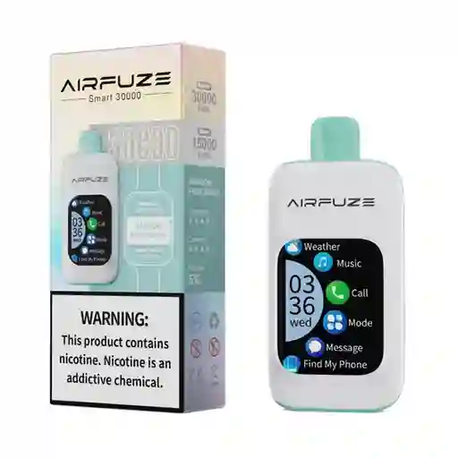 Vaporizador Airfuze Smart 30000 Rainbow Fruit Burst