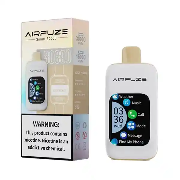 Vaporizador Airfuze Smart 30000 Juicy Peach