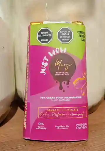Barra De Chocolate Al 70% Con Pistachos Mias