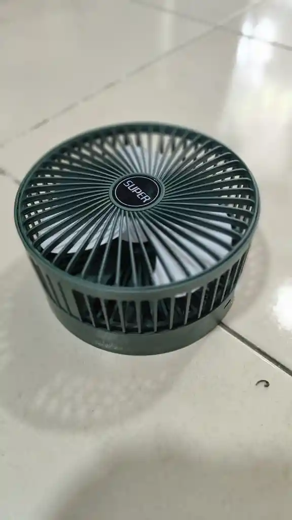 Mini Ventilador Eléctrico Portátil Recargable 3 Velocidades
