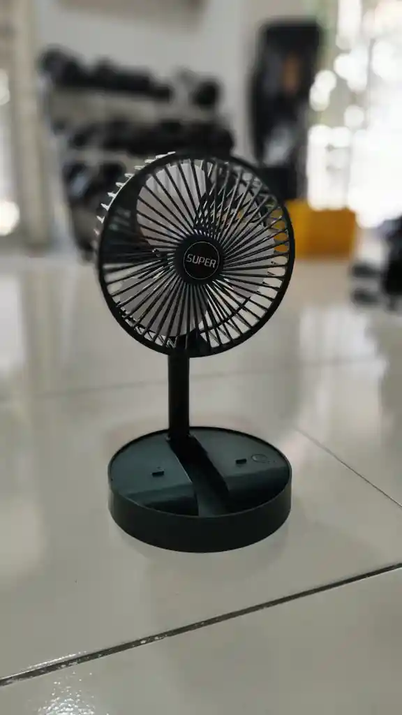 Mini Ventilador Eléctrico Portátil Recargable 3 Velocidades