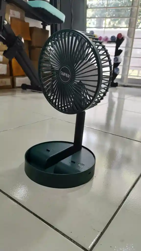 Mini Ventilador Eléctrico Portátil Recargable 3 Velocidades