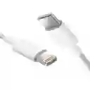 Cable Iphone Tipo C - Lightning. 2 Metros/ Carga Rapida