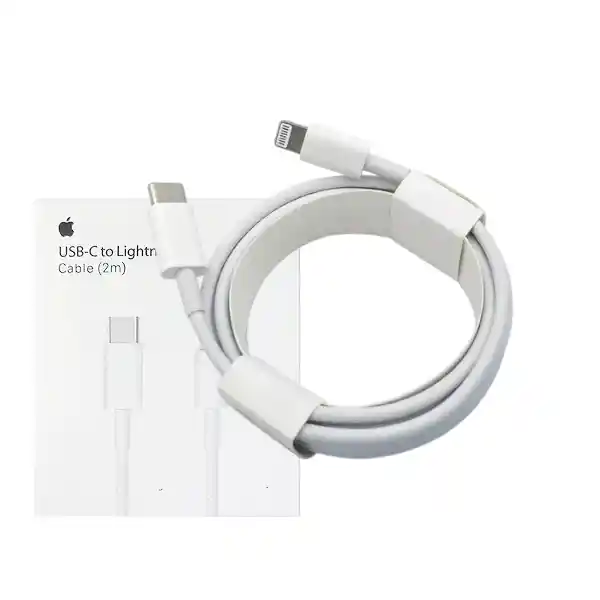 Cable Iphone Tipo C - Lightning. 2 Metros/ Carga Rapida
