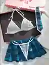 Lencería Conjunto Disfraz Colegiala
