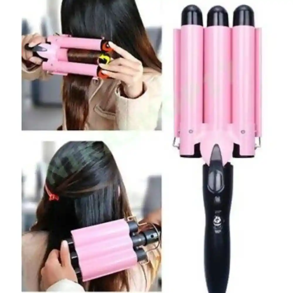 Rizadora Para Cabello Tres Cilindros