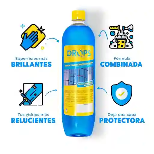 Limpiavidrios X 1000 Ml Drops