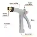 Pistola Metalica Para Riego De 2 Funciones Truper