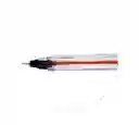 Lapicero Negro Offi-esco Semi Gel Punta Fina 076 Con Tapa