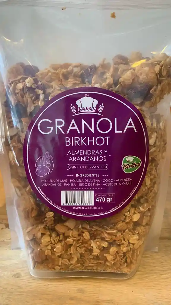 Granola De Arandanos