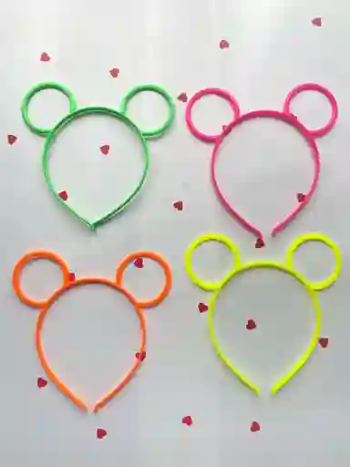 Balaca Fiesta Orejitas De Micky Mouse Colores