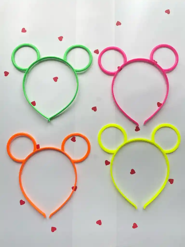 Balaca Fiesta Orejitas De Micky Mouse Colores
