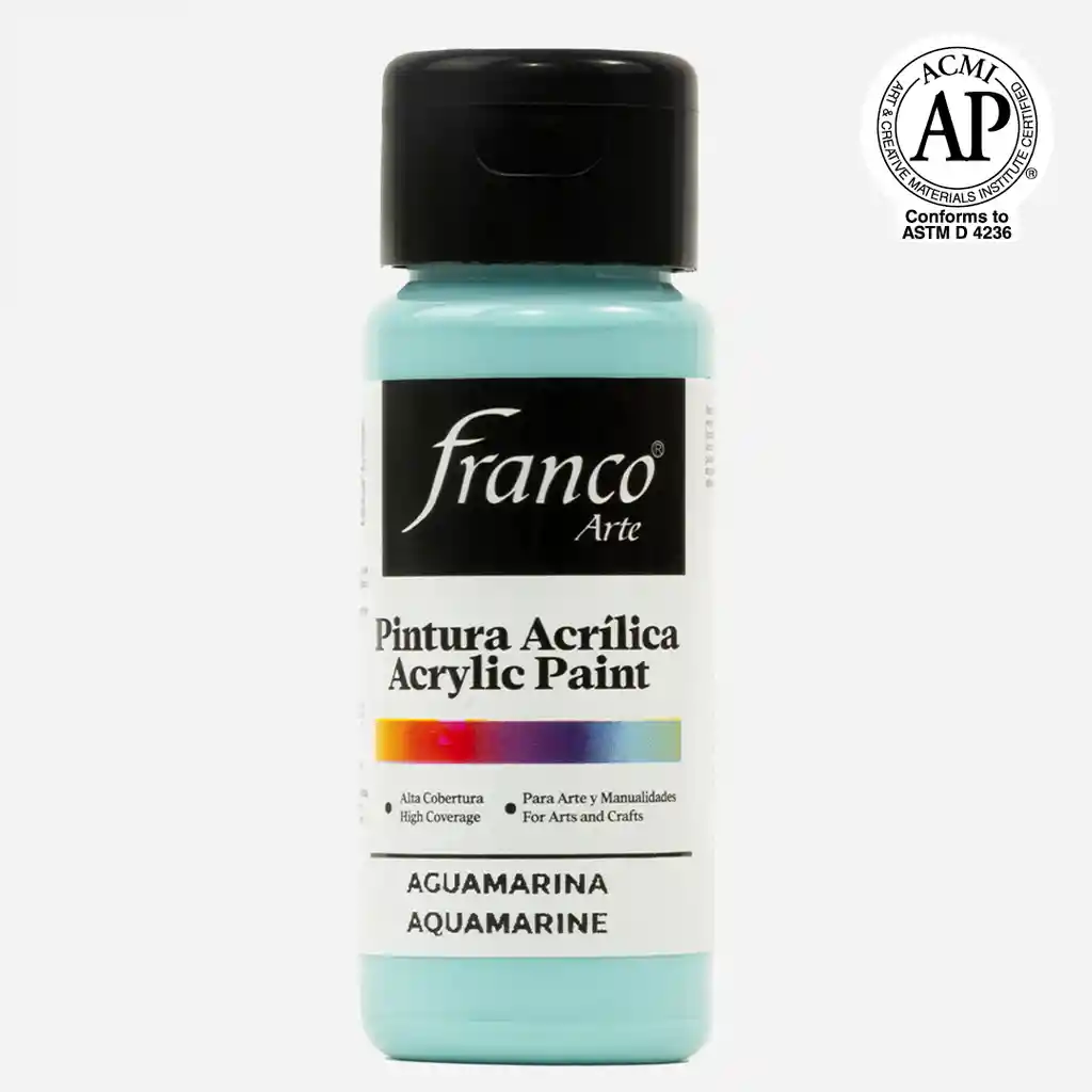 Pintura Acrílica Franco Arte Agua Marina