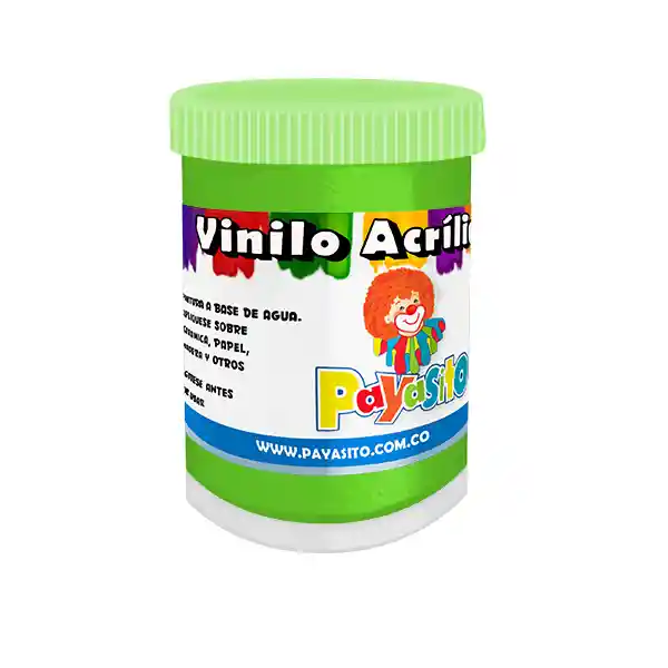 Vinilo 80 Gr Verde Claro Payasito
