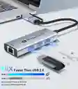 Adaptador Red Usb 3.0 A Rj45 Ethernet Hub Gigabit Original