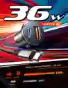 Cargador Carro Usb Carga Rapida 2 En 1 Anti Shock Original