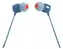 Audífonos Original In-ear Jbl Tune 110 Jblt110 Blue Intrauditivos Plano Alta Resolución Sin Enredos Bajos Control Remoto 3 Botones Micrófono.