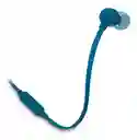 Audífonos Original In-ear Jbl Tune 110 Jblt110 Blue Intrauditivos Plano Alta Resolución Sin Enredos Bajos Control Remoto 3 Botones Micrófono.