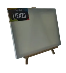 Arte Lienzo Con Caballete De 30 X 40cm